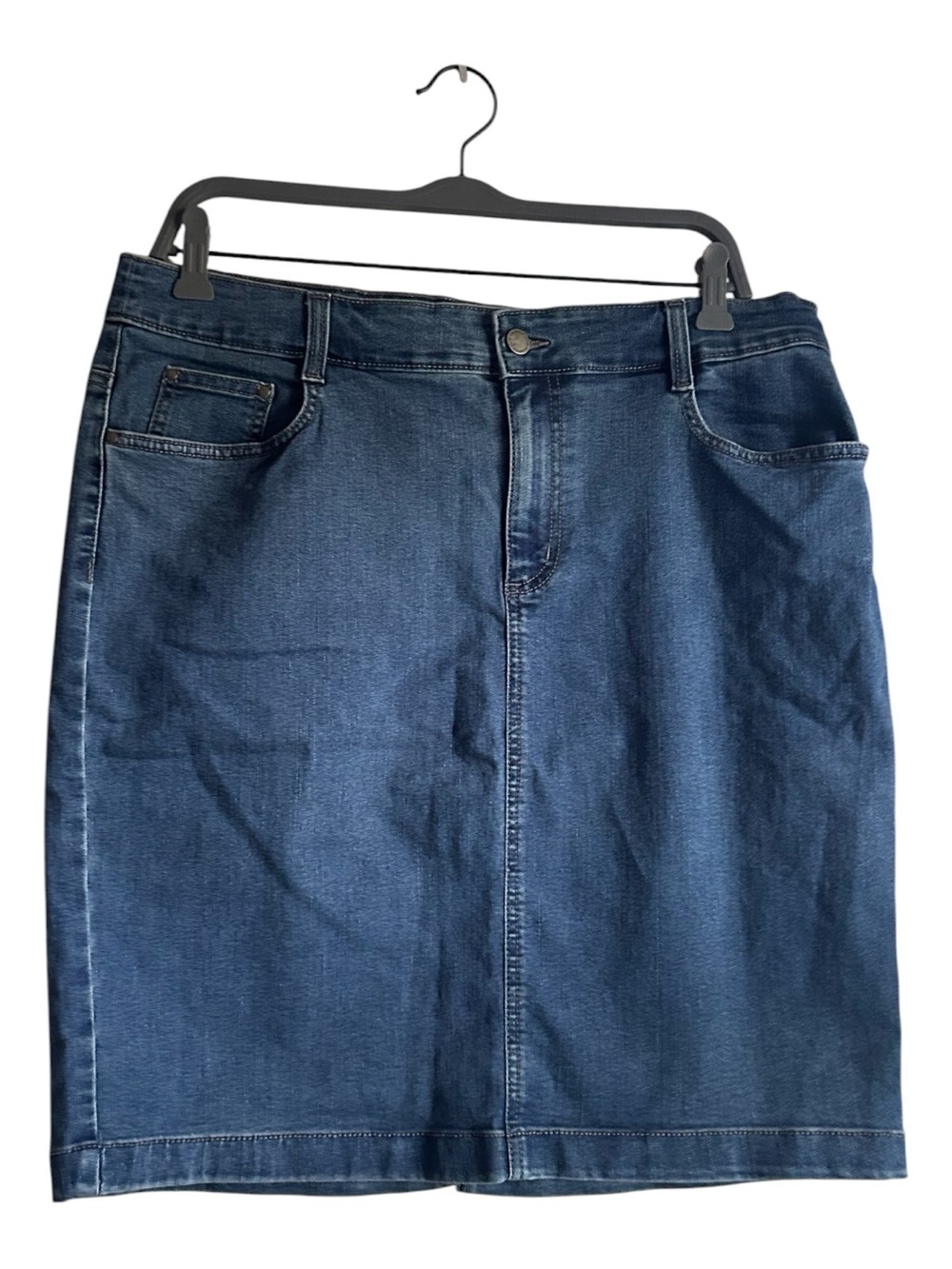 Charter Club Women’s Size 14 Blue Denim Skirt